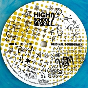 Vinylplade Original Soundtrack - High School Musical 2 (Original Soundtrack) (Sky Blue Coloured) (Reissue) (LP) - 2