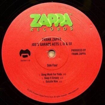 Vinyl Record Frank Zappa - Joe'S Garage (Reissue) (Remastered) (180 g) (3 LP) - 5