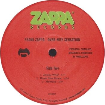 Disco in vinile Frank Zappa - Over-Nite Sensation (Reissue) (Remastered) (LP) - 3