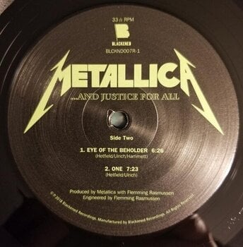 Schallplatte Metallica - Justice For All (Reissue) (Remastered) (2 LP) - 3