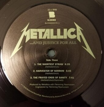 Disque vinyle Metallica - Justice For All (Reissue) (Remastered) (2 LP) - 4