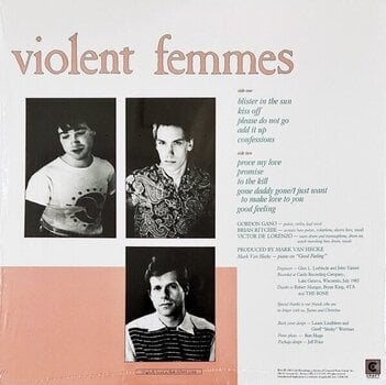 Vinyylilevy Violent Femmes - Violent Femmes (Reissue) (Remastered) (180 g) (LP) - 4