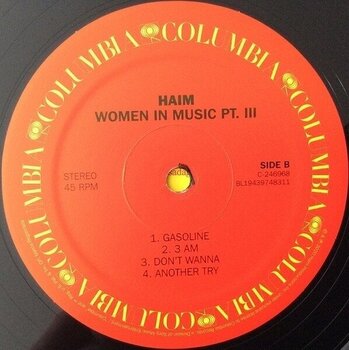 Vinyl Record Haim - Women In Music Pt. III (2 x 12" Vinyl) - 3