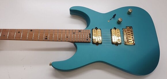 E-Gitarre Charvel Angel Vivaldi Signature Pro-Mod DK24-6 Nova MN Lucerne Aqua Firemist E-Gitarre (Beschädigt) - 2