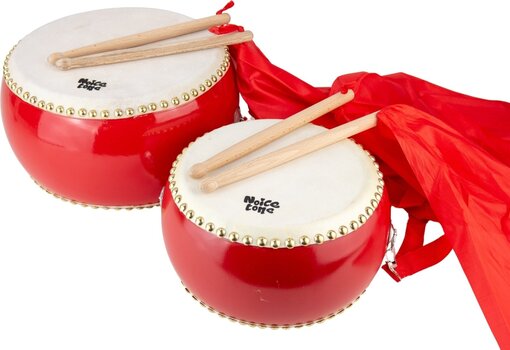 Percussie voor kinderen Noicetone D043-1 Drum 8" Trommel Red - 3