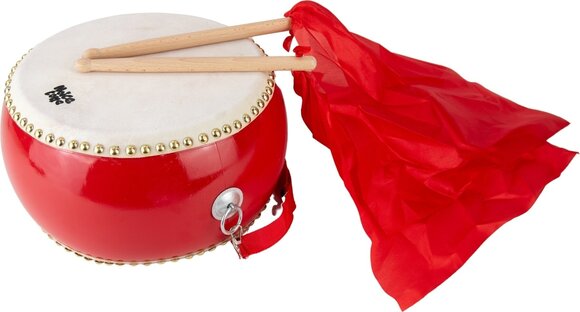 Kinder-Percussion Noicetone D044-1 Drum 10" Trommel Red - 2