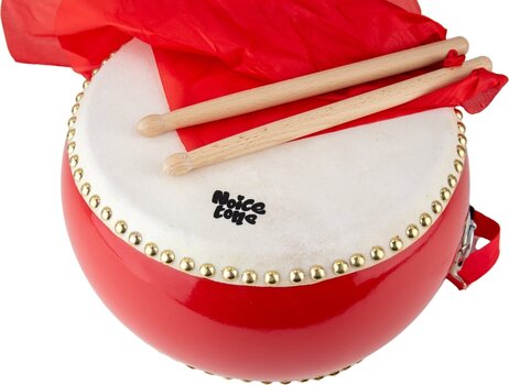 Percussion til børn Noicetone D044-1 Drum 10" Tromme Red - 3