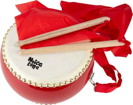 Kids Percussion Noicetone D043-1 Drum 8" Drum Red - 2