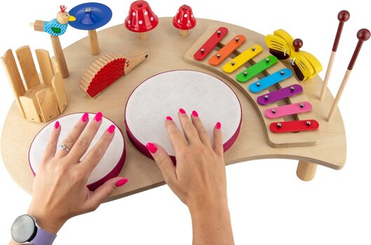 Percussioni Bambini Noicetone P026-1 Percussion Set 60x43x10cm Set di percussioni - 2