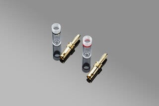 Hi-Fi Conector / adaptor Pro-Ject Connect it Plug LS E 2x Red Ring / 2x Black Ring Hi-Fi Conector / adaptor - 1