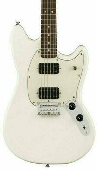 Elektrische gitaar Fender Squier Bullet Mustang Olympic White - 5
