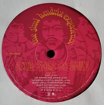 Vinyl Record Jimi Hendrix - Axis: Bold As Love (Reissue) (Remastered) (180 g) (LP) - 2