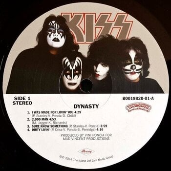 Vinyl Record Kiss - Dynasty (Reissue) (180 g) (LP) - 2