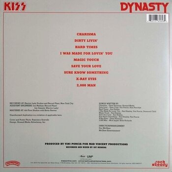 Disco de vinil Kiss - Dynasty (Reissue) (180 g) (LP) - 4