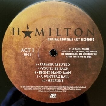 Vinyl Record Lin-Manuel Miranda - Hamilton (Original Broadway Cast Recording) (Box Set) (4 LP) - 4