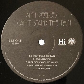 Disque vinyle Ann Peebles - I Can'T Stand The Rain (Reissue) (LP) - 2