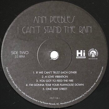 LP Ann Peebles - I Can'T Stand The Rain (Reissue) (LP) - 3