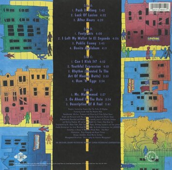 Vinyl Record A Tribe Called Quest - People'S Instinctive Travels & Path Of Rhythm (Reissue) (Remastered) (2 LP) - 2