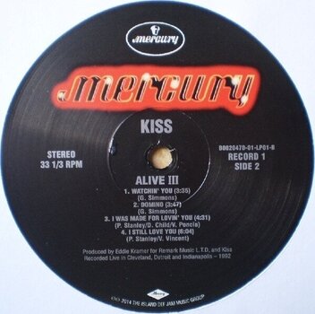 Disco in vinile Kiss - Alive III (Reissue) (180 g) (2 LP) - 3