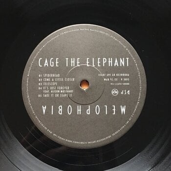 Vinylplade Cage The Elephant - Melophobia (US) (LP) - 2