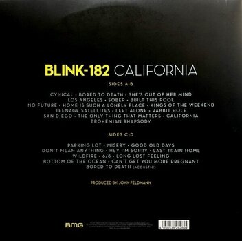 Vinyl Record Blink-182 - California (Deluxe Edition) (2 LP) - 6