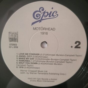 Schallplatte Motörhead - 1916 (Reissue) (LP) - 5