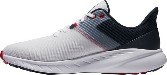 Мъжки голф обувки Footjoy Flex White/Navy/Red 44,5 Мъжки голф обувки - 2