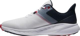 Pánské golfové boty Footjoy Flex White/Navy/Red - 1