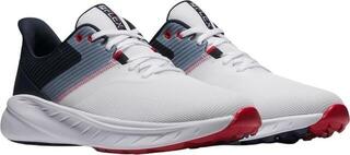 Pánské golfové boty Footjoy Flex White/Navy/Red - 3