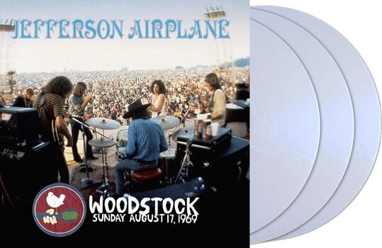 Δίσκος LP Jefferson Airplane - Woodstock Sunday August 17th 1969 (Limited Edition) (Anniversary Edition) (Blue Coloured) (3 LP) - 2