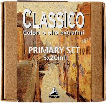 Tempera ad olio Maimeri Classico Set di colori ad olio 5 x 20 ml - 3