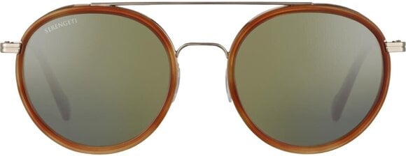 Lifestyle Glasses Serengeti Geary Light Gold/Orange Turtoise Acetate/Mineral Polarized Lifestyle Glasses - 2