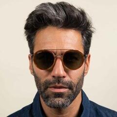Lifestyle Glasses Serengeti Geary Light Gold/Orange Turtoise Acetate/Mineral Polarized Lifestyle Glasses - 4