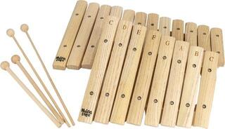 Xylophon / Metallophon / Glockenspiel Noicetone X005-1 34,5x21,5x10cm Xylophon - 4