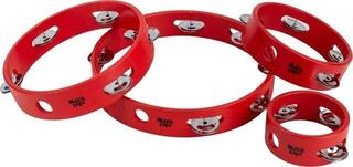 Classical Tambourine Noicetone D016-2 15x4,5cm Red 5,9" Classical Tambourine - 5