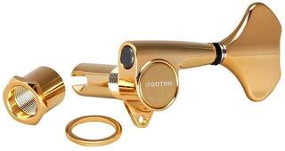 Štimer za bas gitaru Gotoh GB707-4 GG 2L/2R Gold Štimer za bas gitaru - 2