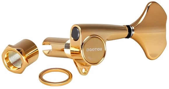 Afinadores para baixo Gotoh GB707-4 GG 2L/2R Gold Afinadores para baixo - 3