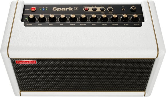 Modelingové gitarové kombo Positive Grid Spark 2 Pearl Modelingové gitarové kombo - 6