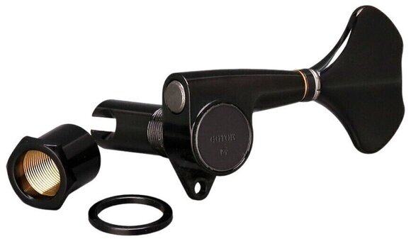 Stemmechanieken voor basgitaar Gotoh GB707-5 B 3L/2R Black Stemmechanieken voor basgitaar - 3