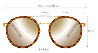 Lifestyle Glasses Serengeti Geary Light Gold/Orange Turtoise Acetate/Mineral Polarized Lifestyle Glasses - 6