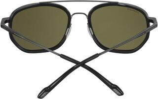 Lifestyle Glasses Serengeti Boron Shiny Black/Shiny Dark Gunmetal/Mineral Polarized Lifestyle Glasses - 3