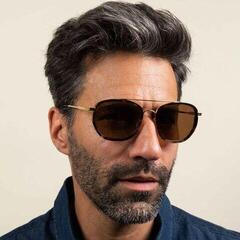 Lifestyle Glasses Serengeti Boron Shiny Black/Shiny Dark Gunmetal/Mineral Polarized Lifestyle Glasses - 5