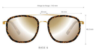 Lifestyle Glasses Serengeti Boron Shiny Black/Shiny Dark Gunmetal/Mineral Polarized Lifestyle Glasses - 6