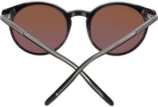 Lifestyle Glasses Serengeti Leonora Shiny Transparent Black/Mineral Polarized Drivers Lifestyle Glasses - 3