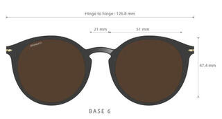 Lifestyle Glasses Serengeti Leonora Shiny Transparent Black/Mineral Polarized Drivers Lifestyle Glasses - 5