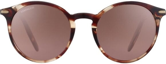 Lifestyle Brillen Serengeti Leonora Shiny Striped Brown/Polarized Drivers Gradient Lifestyle Brillen - 2