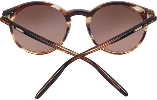 Lifestyle Brillen Serengeti Leonora Shiny Striped Brown/Polarized Drivers Gradient Lifestyle Brillen - 4