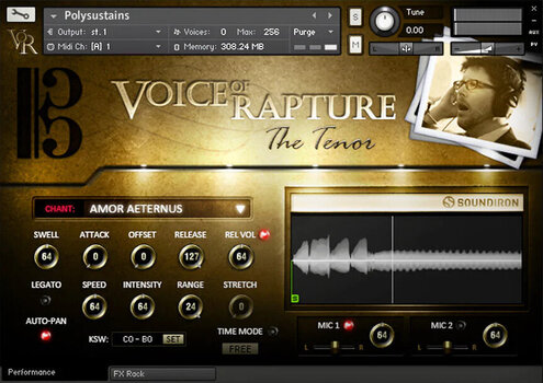 Muestra y biblioteca de sonidos Soundiron Voice of Rapture: The Tenor (Producto digital) - 4