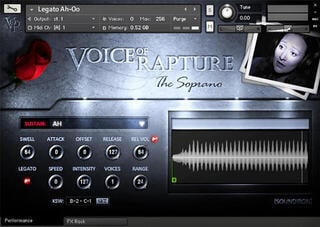 Biblioteca de samples/sons Soundiron Voice of Rapture: The Soprano (Produto digital) - 1