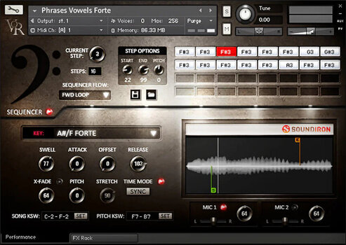 Bibliothèques de sons pour sampler Soundiron Voice of Rapture: The Bass (Produit numérique) - 3